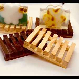 Soap companion bamboo tray